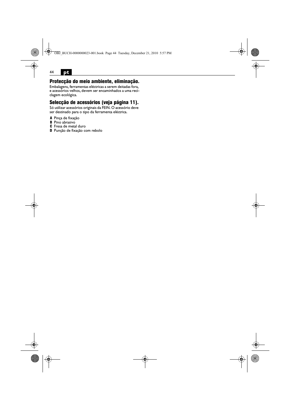 Fein MShy_648-1Z User Manual | Page 44 / 164