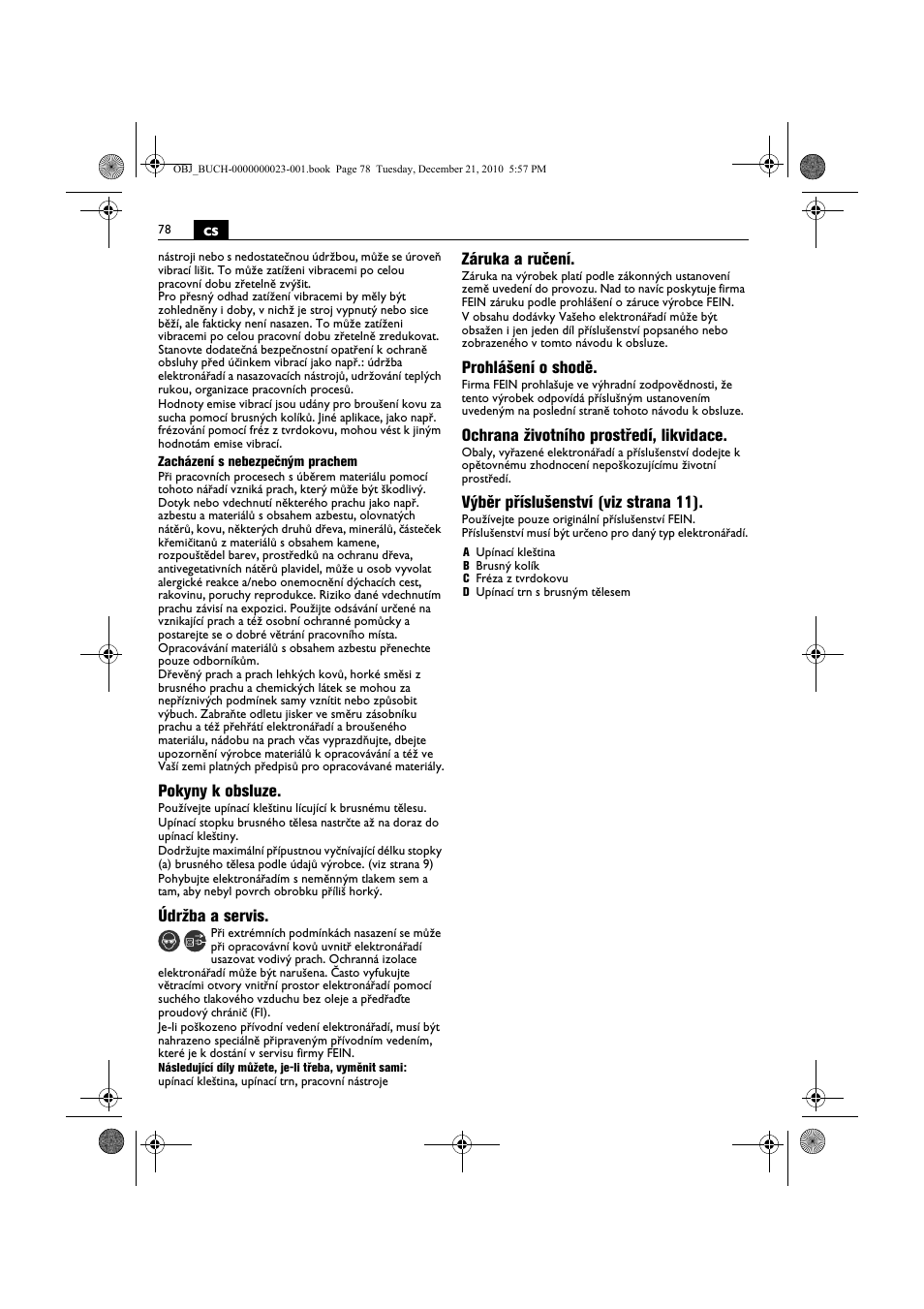 Fein MShy_648-1Z User Manual | Page 78 / 164