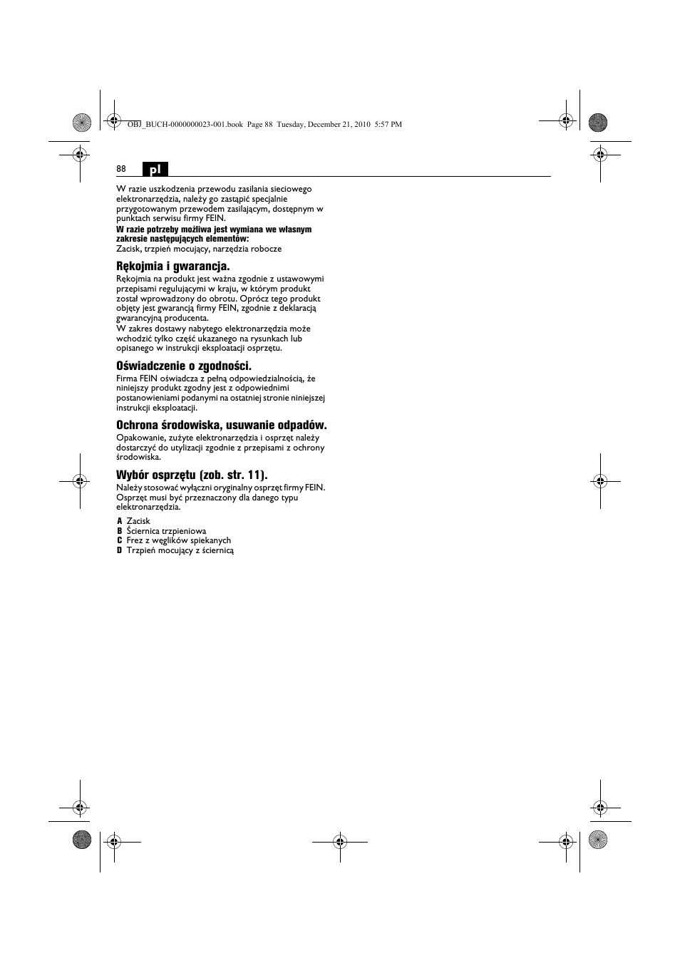 Fein MShy_648-1Z User Manual | Page 88 / 164