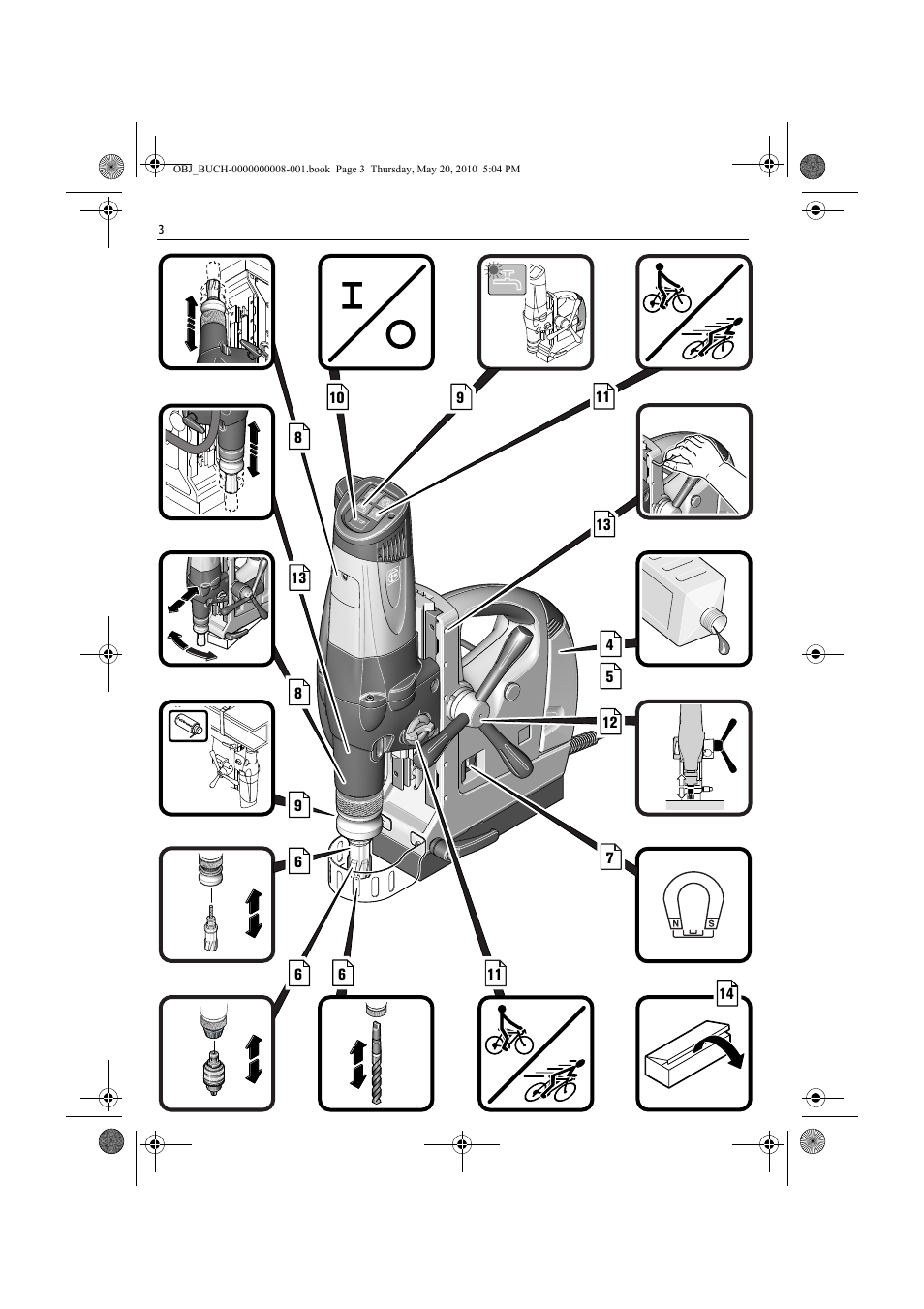 Fein KBM80auto User Manual | Page 3 / 148