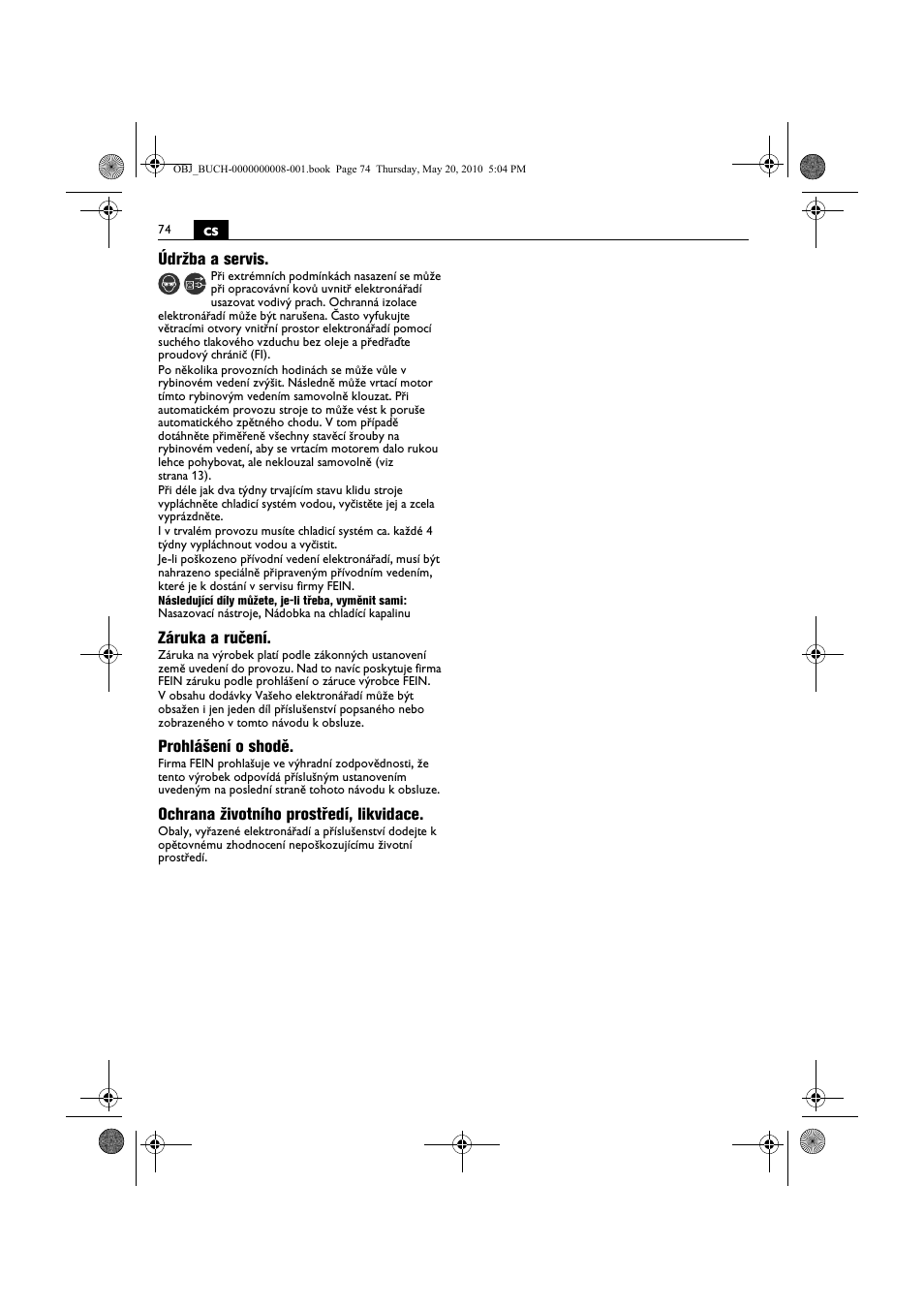 Fein KBM80auto User Manual | Page 74 / 148