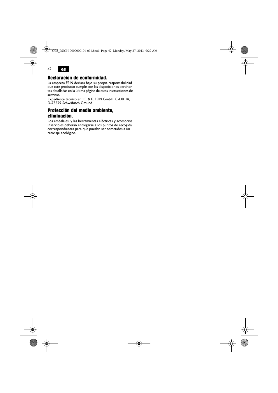 Fein BSS 2.0E User Manual | Page 42 / 138