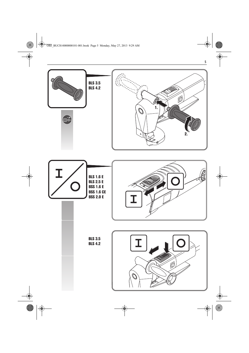 Fein BSS 2.0E User Manual | Page 5 / 138