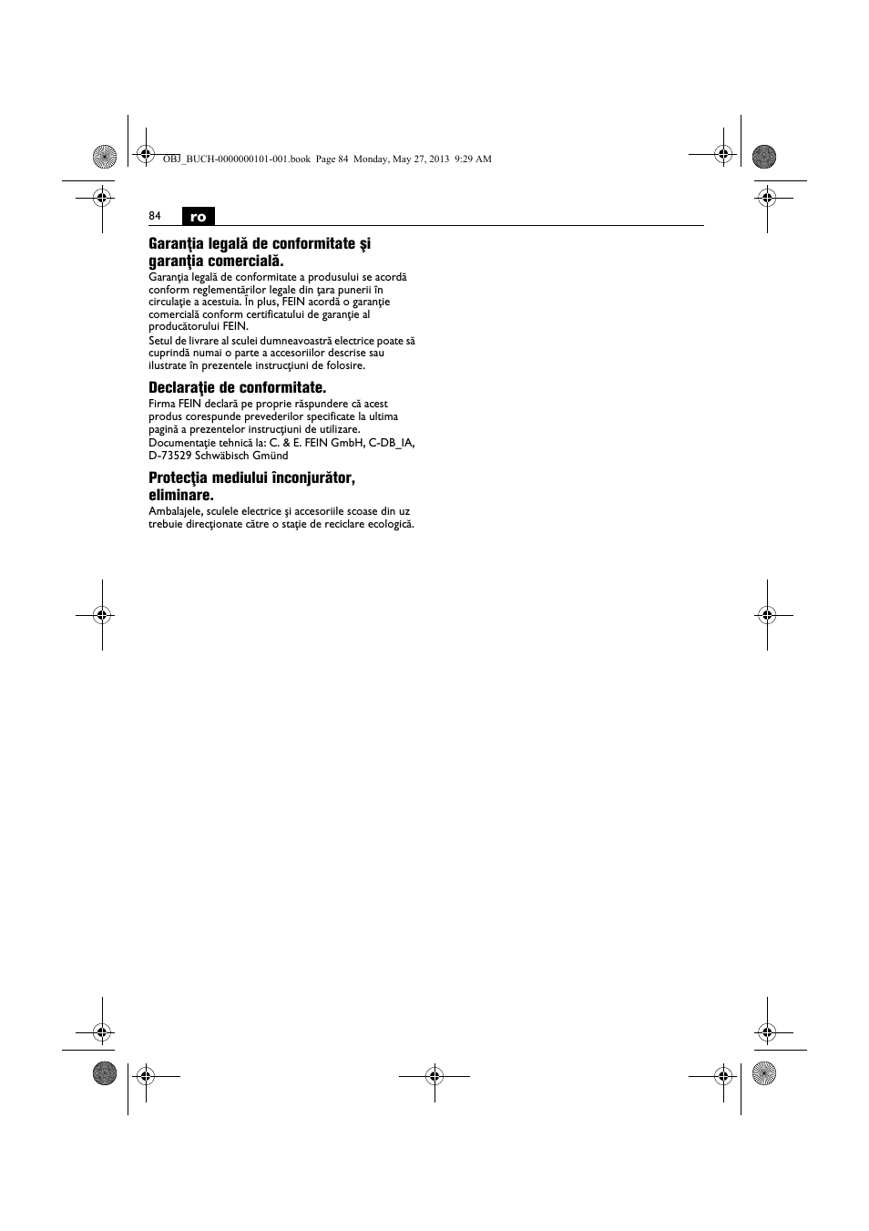 Fein BSS 2.0E User Manual | Page 84 / 138