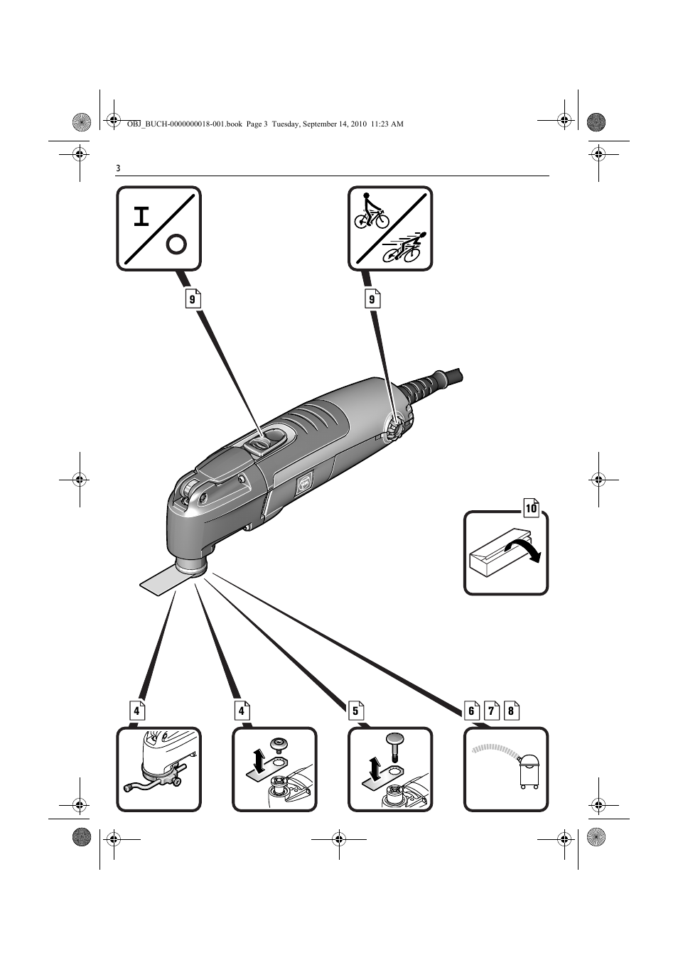 Fein MultiMaster Top Extra User Manual | Page 3 / 120