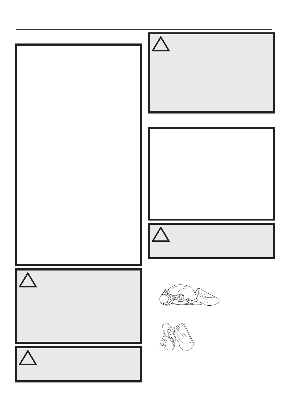 Allgemeine sicherheitsvorschriften, Wichtig persönliche schutzausrüstung | Husqvarna 122LD User Manual | Page 116 / 642