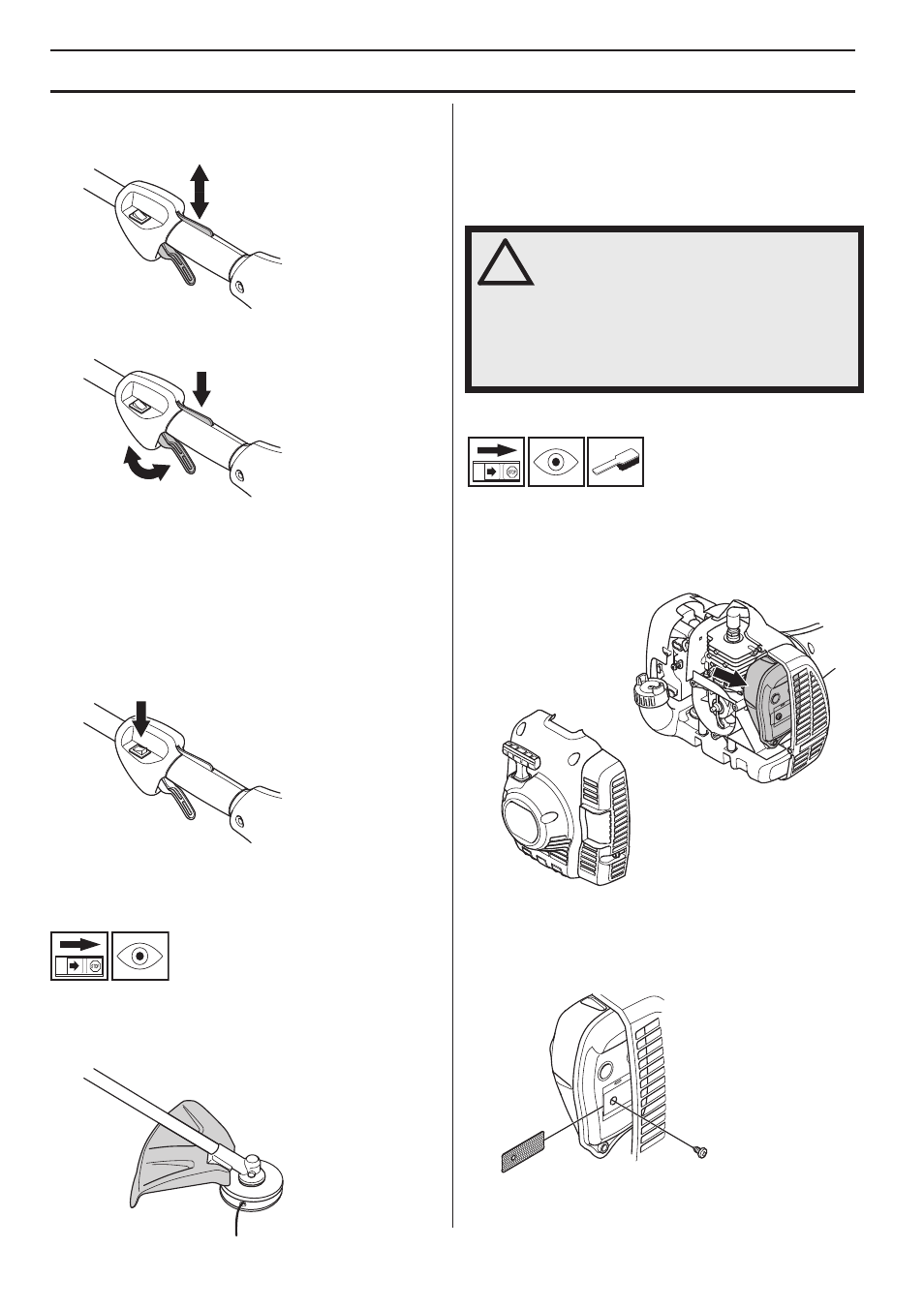 Allgemeine sicherheitsvorschriften | Husqvarna 122LD User Manual | Page 118 / 642