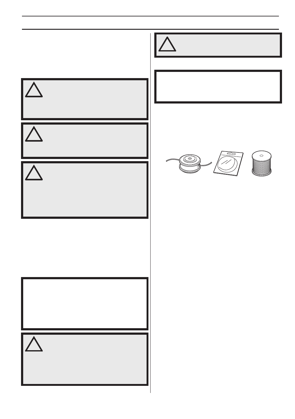 Algemene veiligheidsinstructies, Snijuitrusting | Husqvarna 122LD User Manual | Page 167 / 642