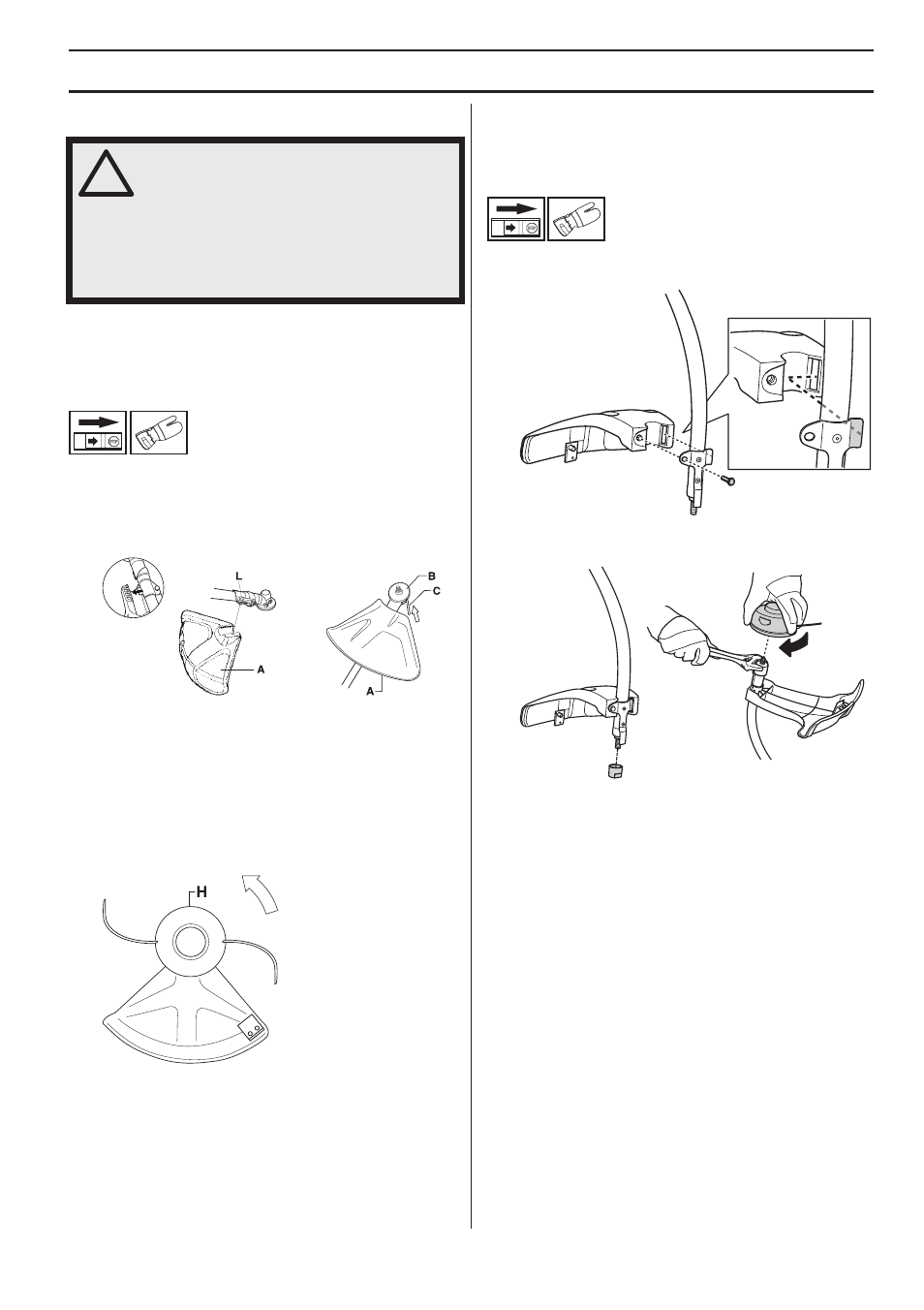 Monteren | Husqvarna 122LD User Manual | Page 169 / 642