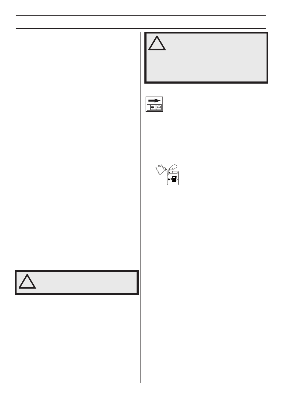 Brandstofhantering, Brandstofveiligheid, Brandstof | Husqvarna 122LD User Manual | Page 170 / 642