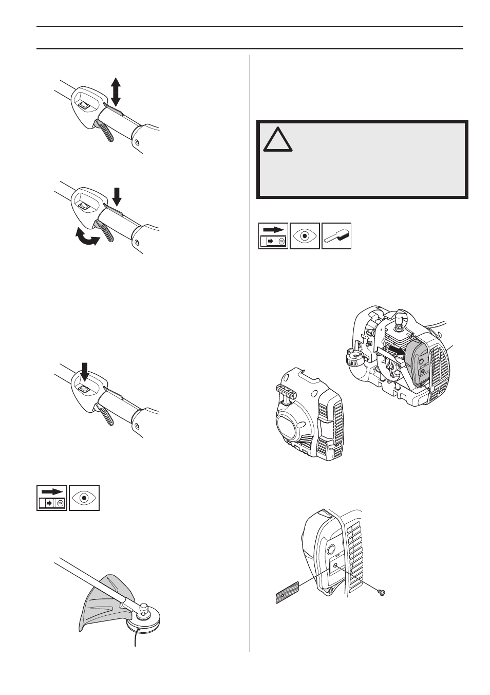 Instrucciones generales de seguridad | Husqvarna 122LD User Manual | Page 189 / 642