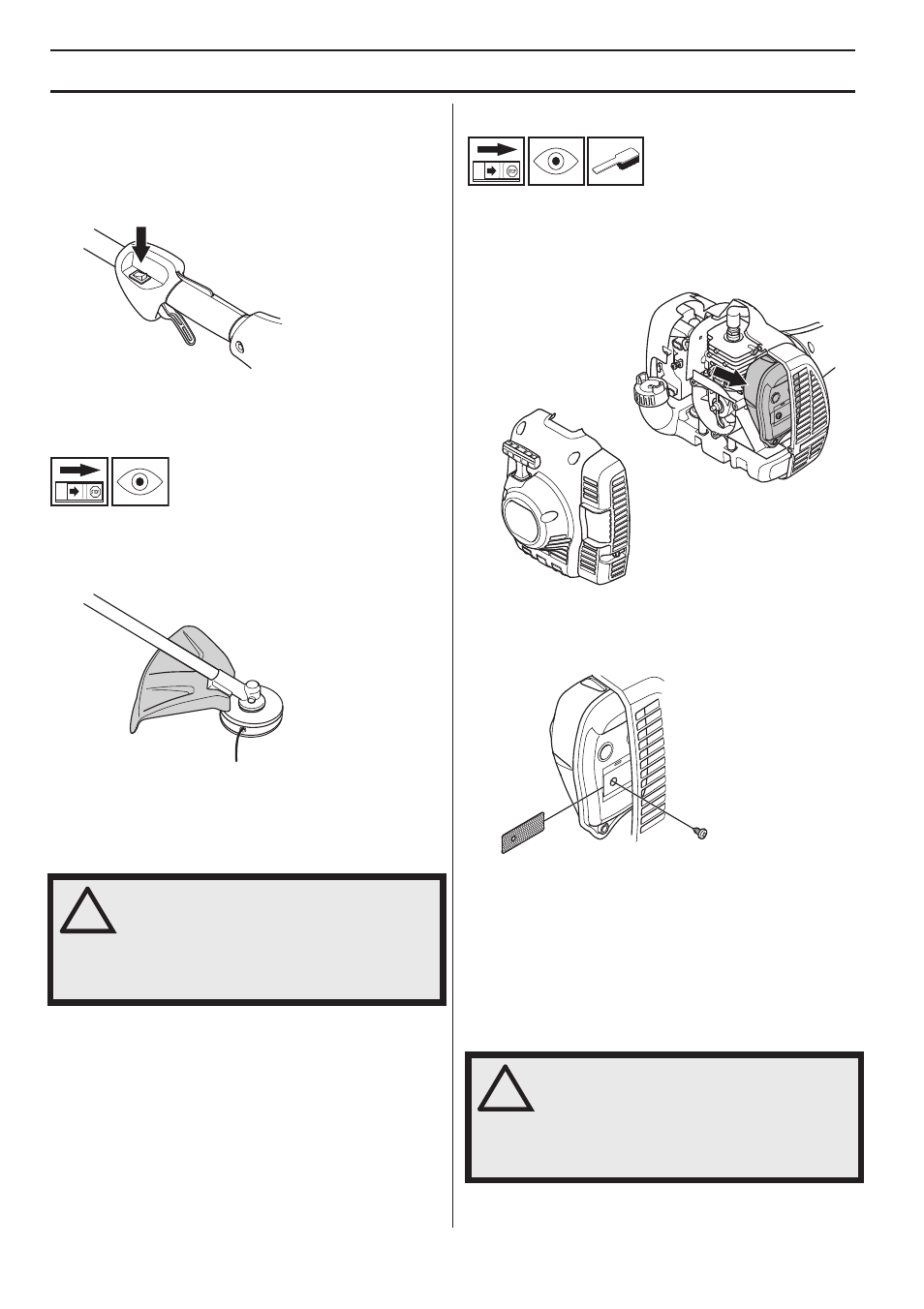 Allmänna säkerhetsinstruktioner | Husqvarna 122LD User Manual | Page 30 / 642