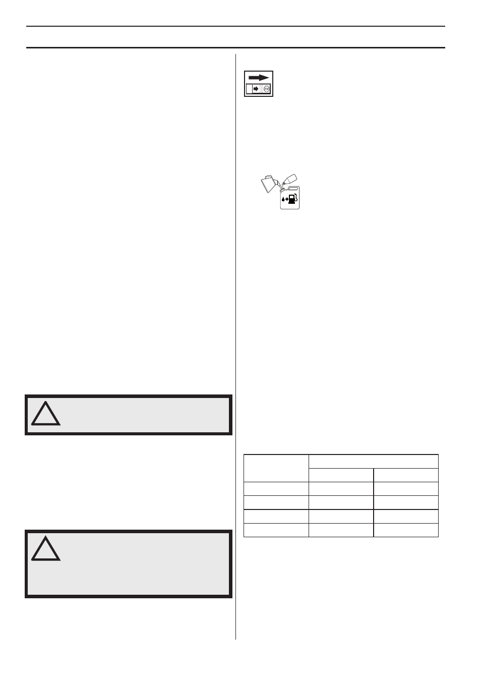 Bränslehantering, Bränslesäkerhet, Drivmedel | Transport och förvaring, Bensin, Tvåtaktsolja | Husqvarna 122LD User Manual | Page 34 / 642