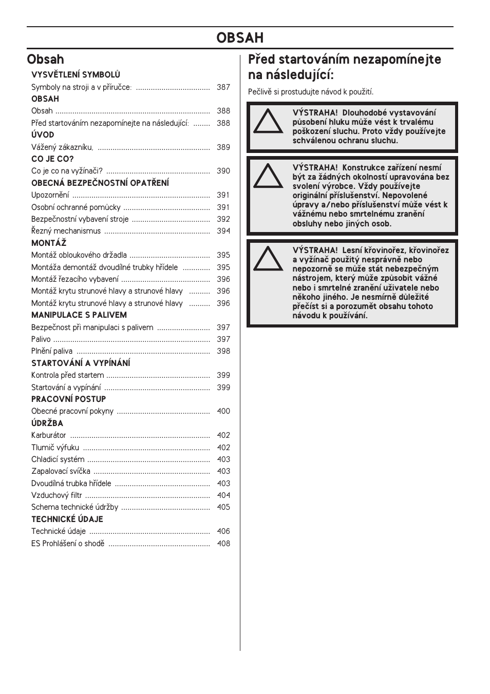 Husqvarna 122LD User Manual | Page 388 / 642