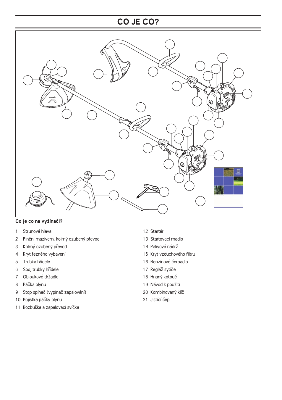 Co je co | Husqvarna 122LD User Manual | Page 390 / 642
