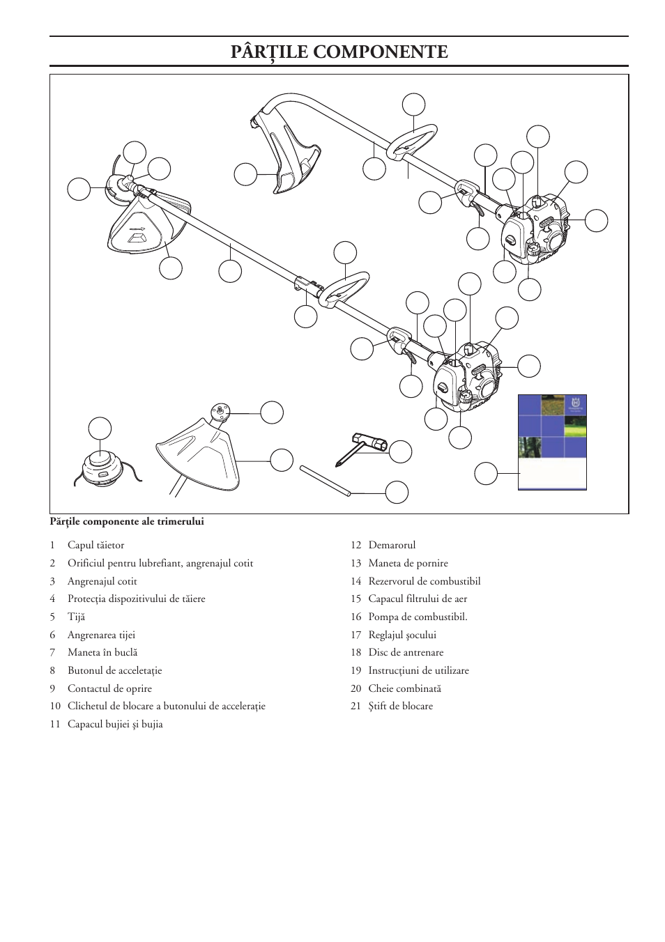 Pâröile componente | Husqvarna 122LD User Manual | Page 501 / 642