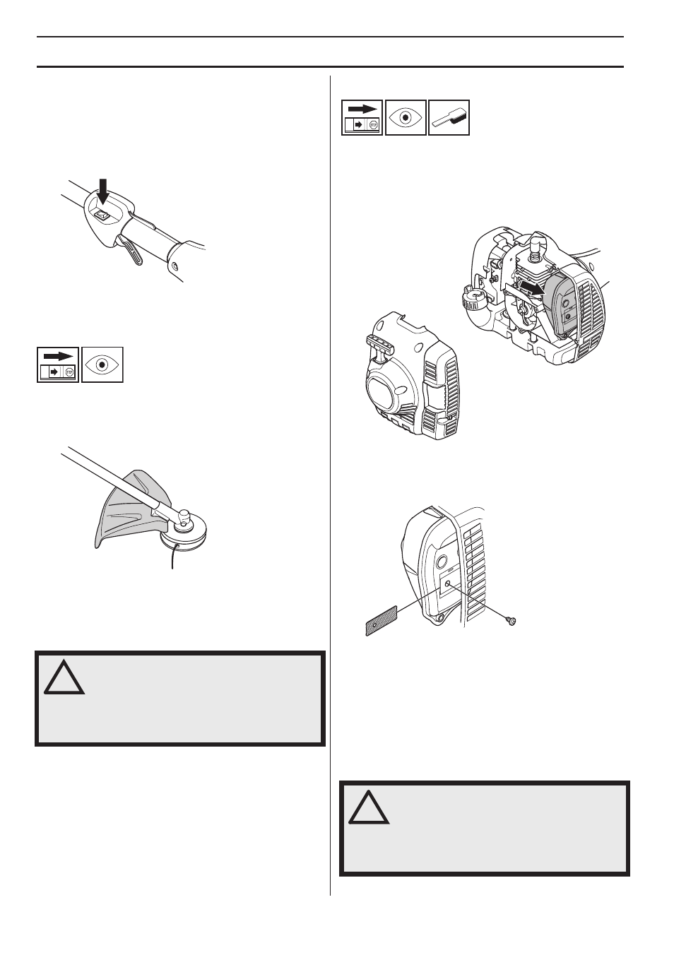 Generelle sikkerhedsinstruktioner | Husqvarna 122LD User Manual | Page 52 / 642