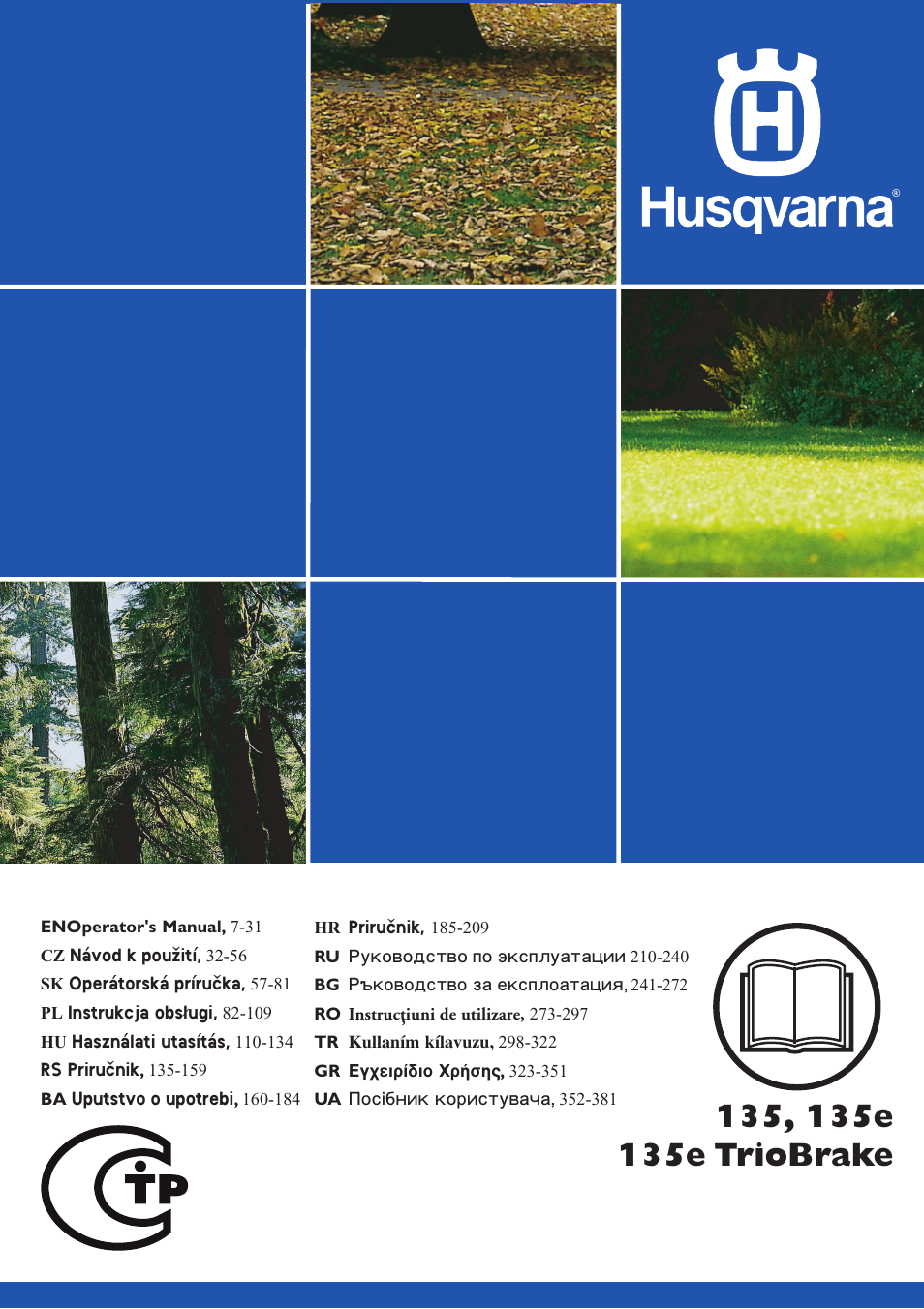 Husqvarna 135E User Manual | 382 pages