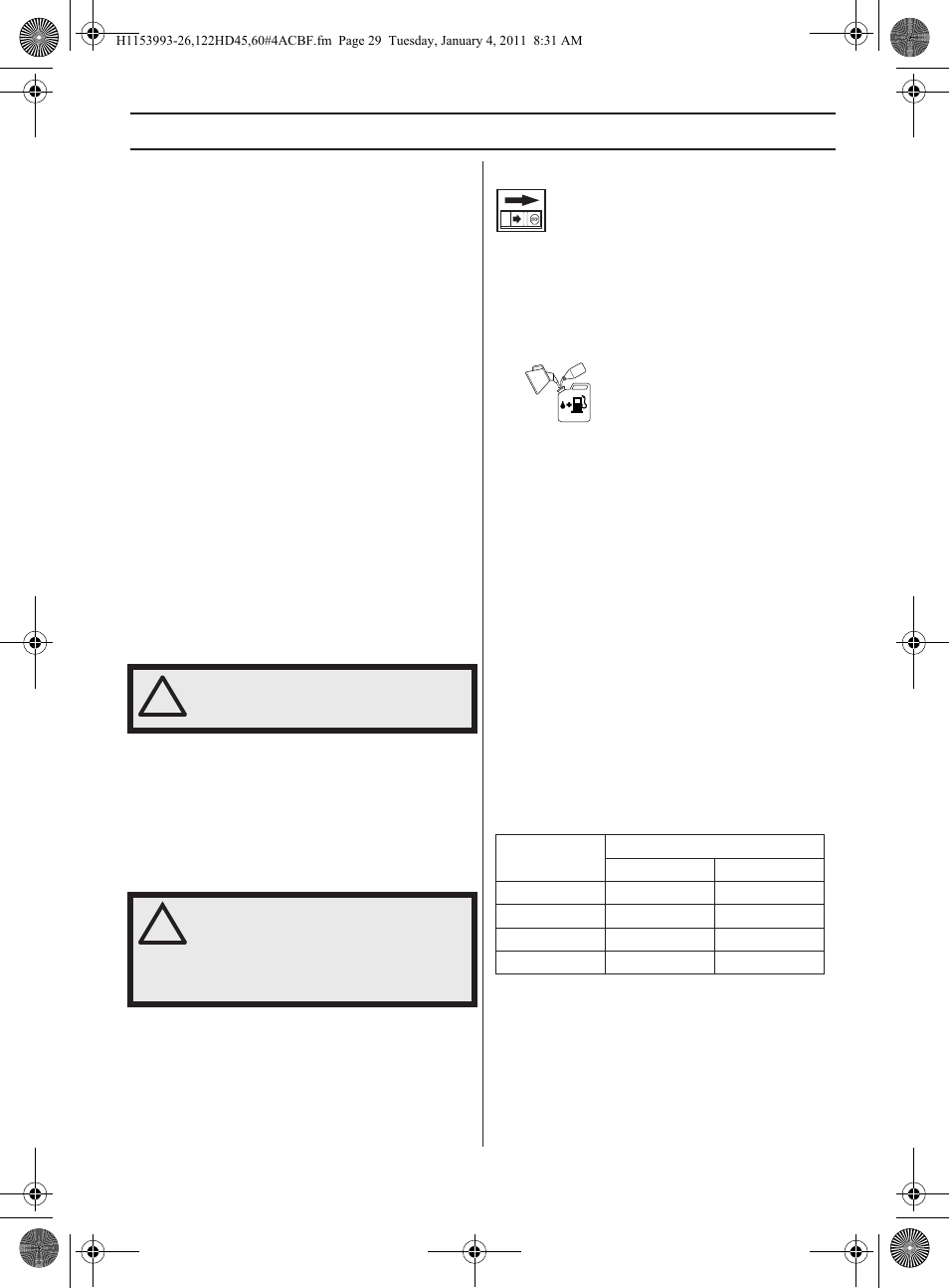 Bränslehantering, Bränslesäkerhet, Drivmedel | Husqvarna 122HD60 User Manual | Page 29 / 532