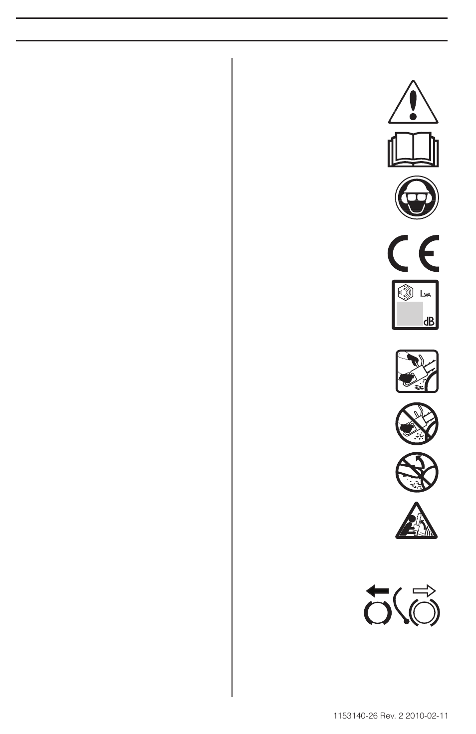 Inleiding, Beste klant, Symbolen op de machine | Husqvarna 240e User Manual | Page 408 / 464