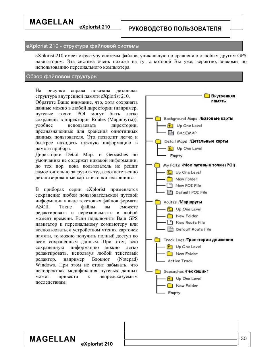 Magellan eXplorist 210 User Manual | Page 32 / 93