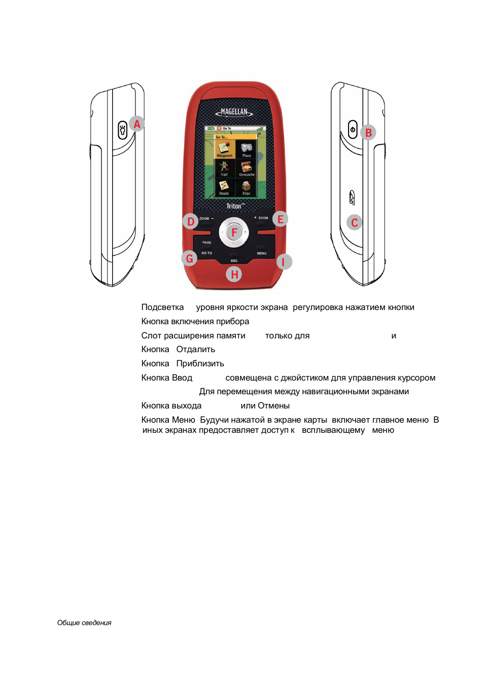 Magellan Triton 500 User Manual | Page 9 / 30