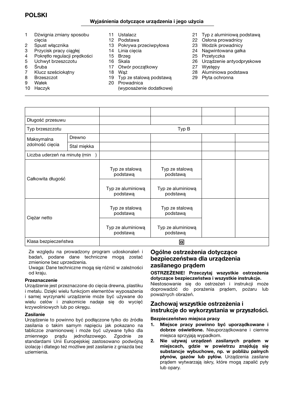 Polski | Makita 4329K User Manual | Page 19 / 32