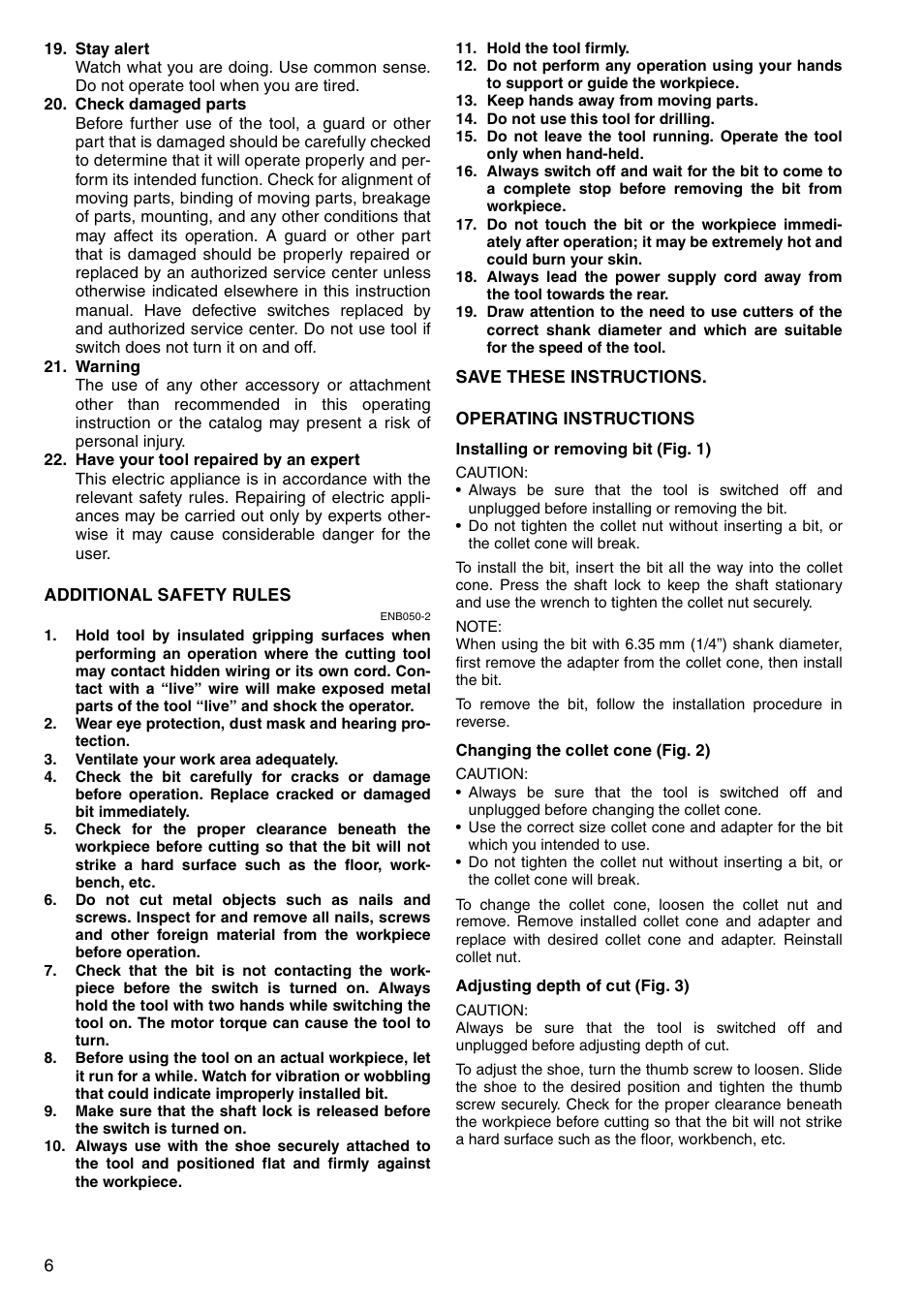 Makita 3706 User Manual | Page 6 / 24