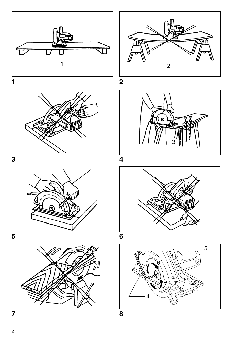 Makita 5704RK User Manual | Page 2 / 28