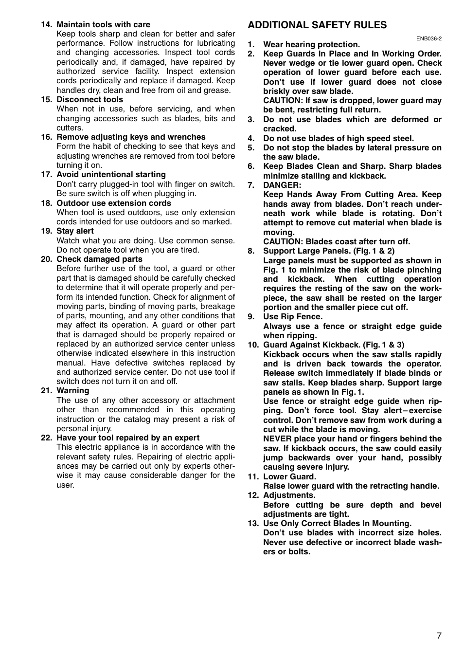 Additional safety rules | Makita 5704RK User Manual | Page 7 / 28