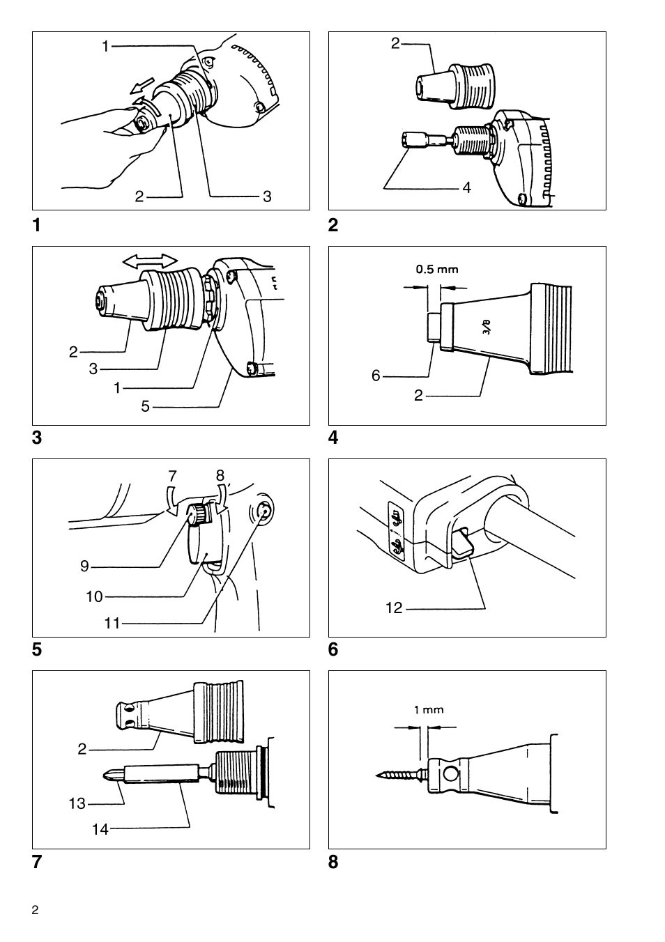 Makita 6802BV User Manual | Page 2 / 20