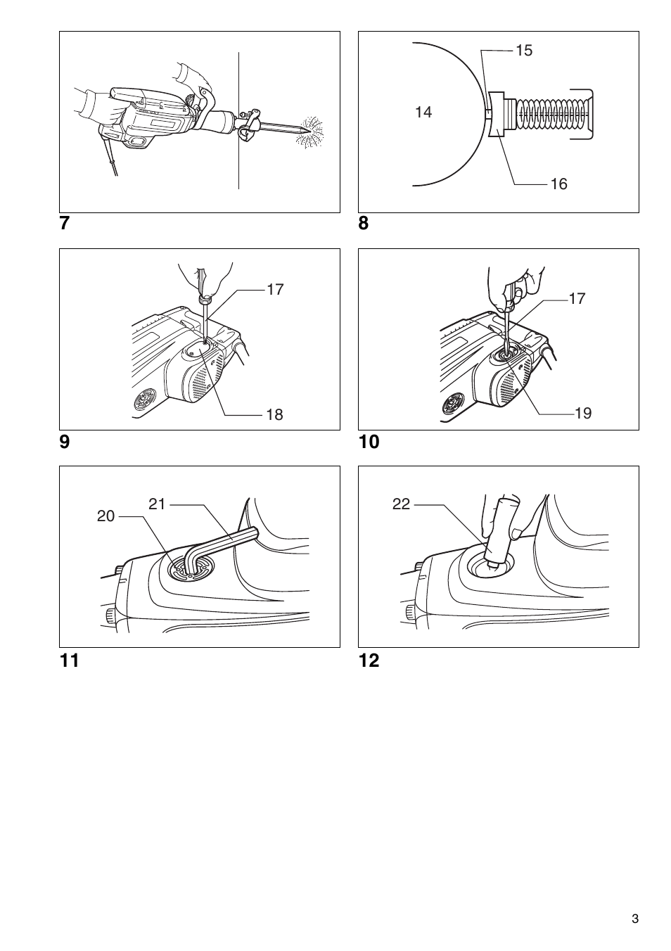 Makita HM1304B User Manual | Page 3 / 20
