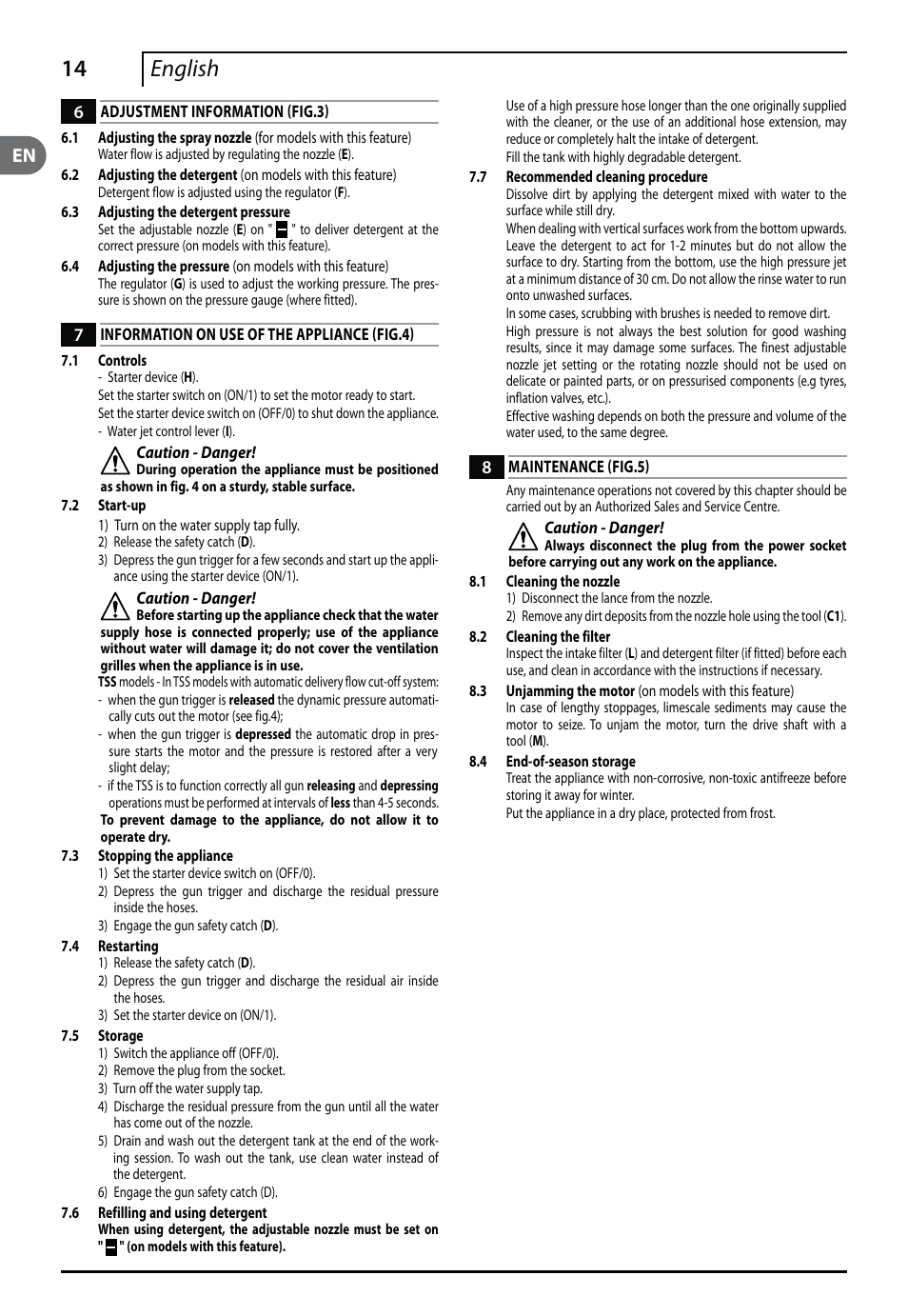 14 english | Makita HW112 User Manual | Page 14 / 140