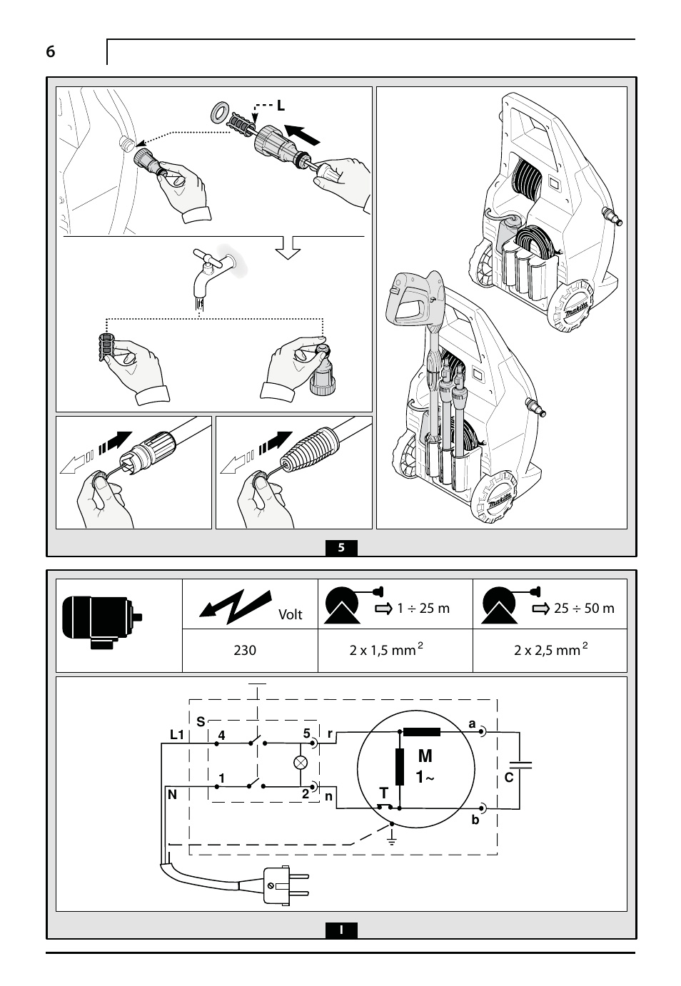 Makita HW112 User Manual | Page 6 / 140