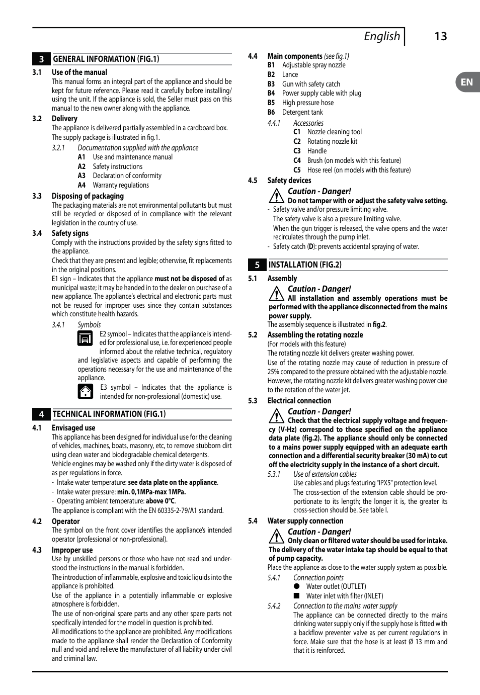 13 english | Makita HW140 User Manual | Page 13 / 140