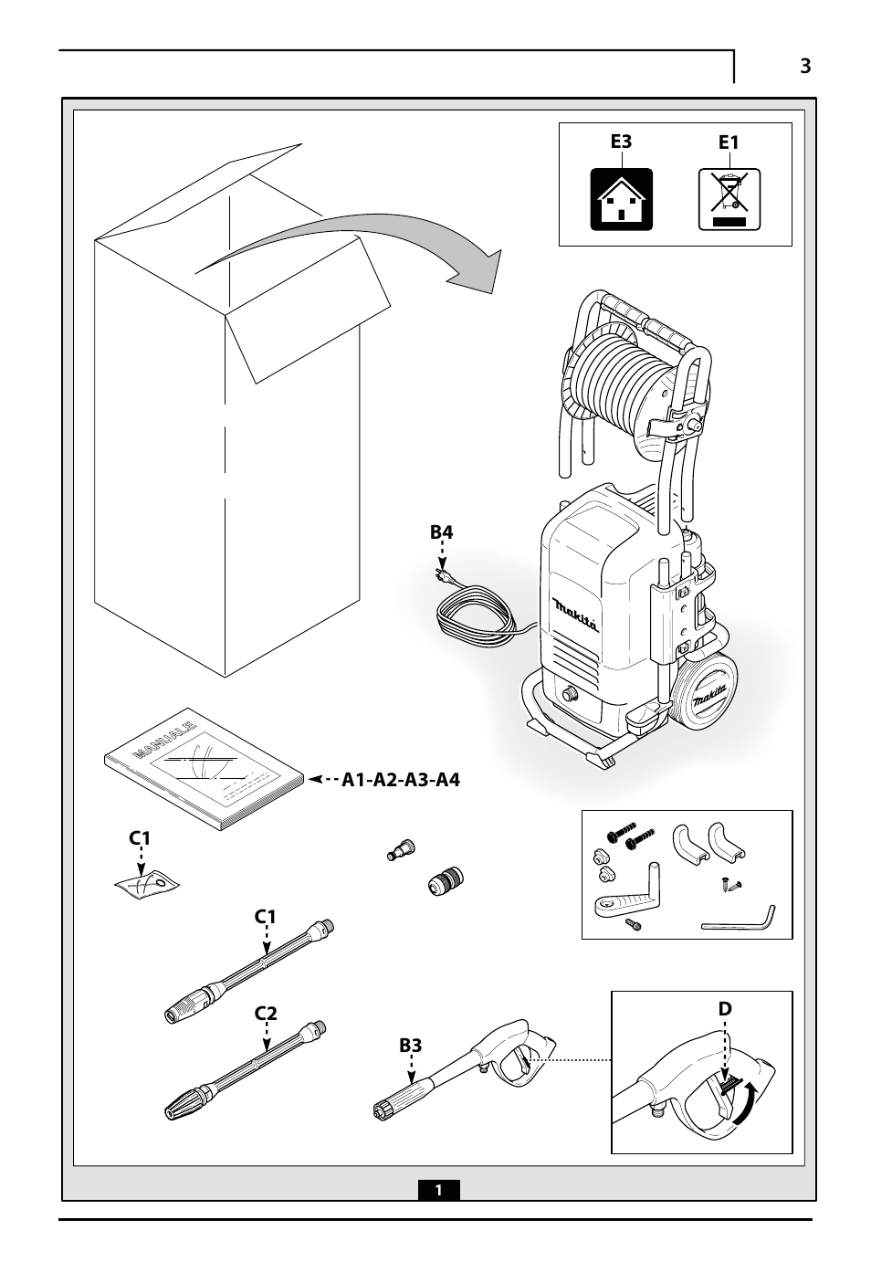 Makita HW140 User Manual | Page 3 / 140