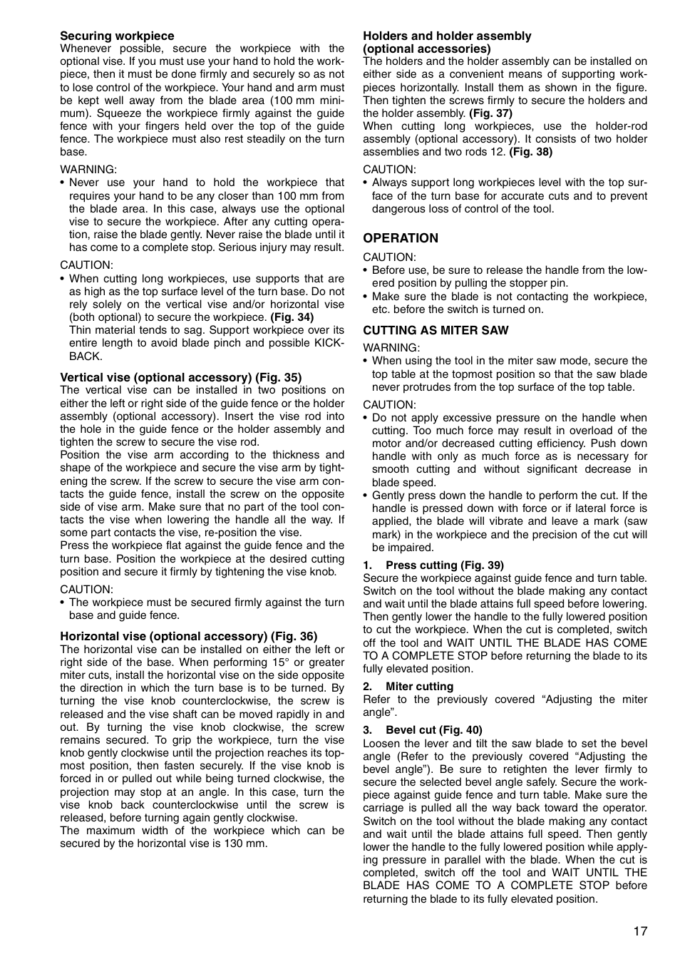 Makita LH1040F User Manual | Page 17 / 60