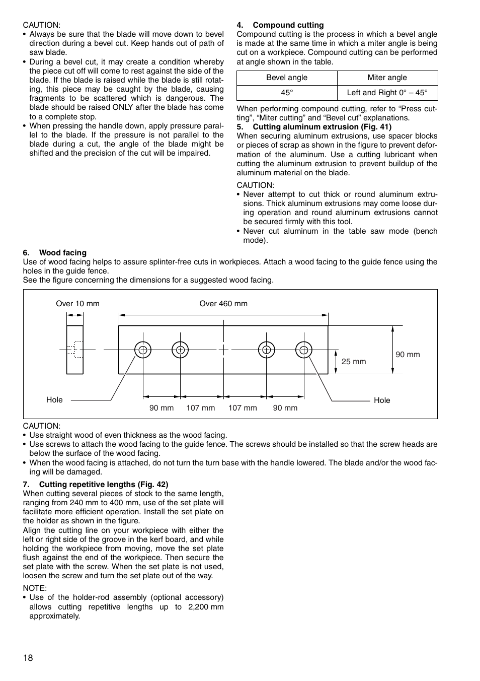 Makita LH1040F User Manual | Page 18 / 60