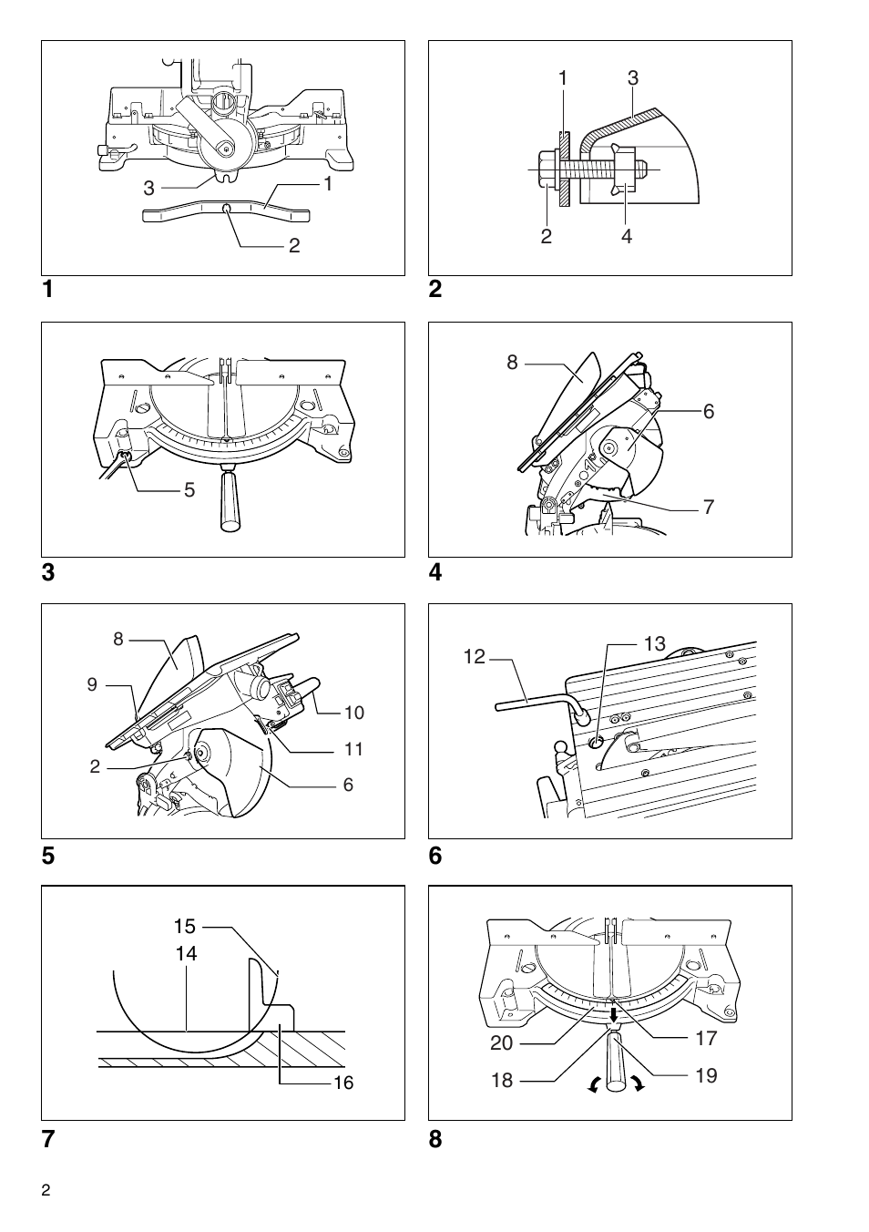 Makita LH1040F User Manual | Page 2 / 60