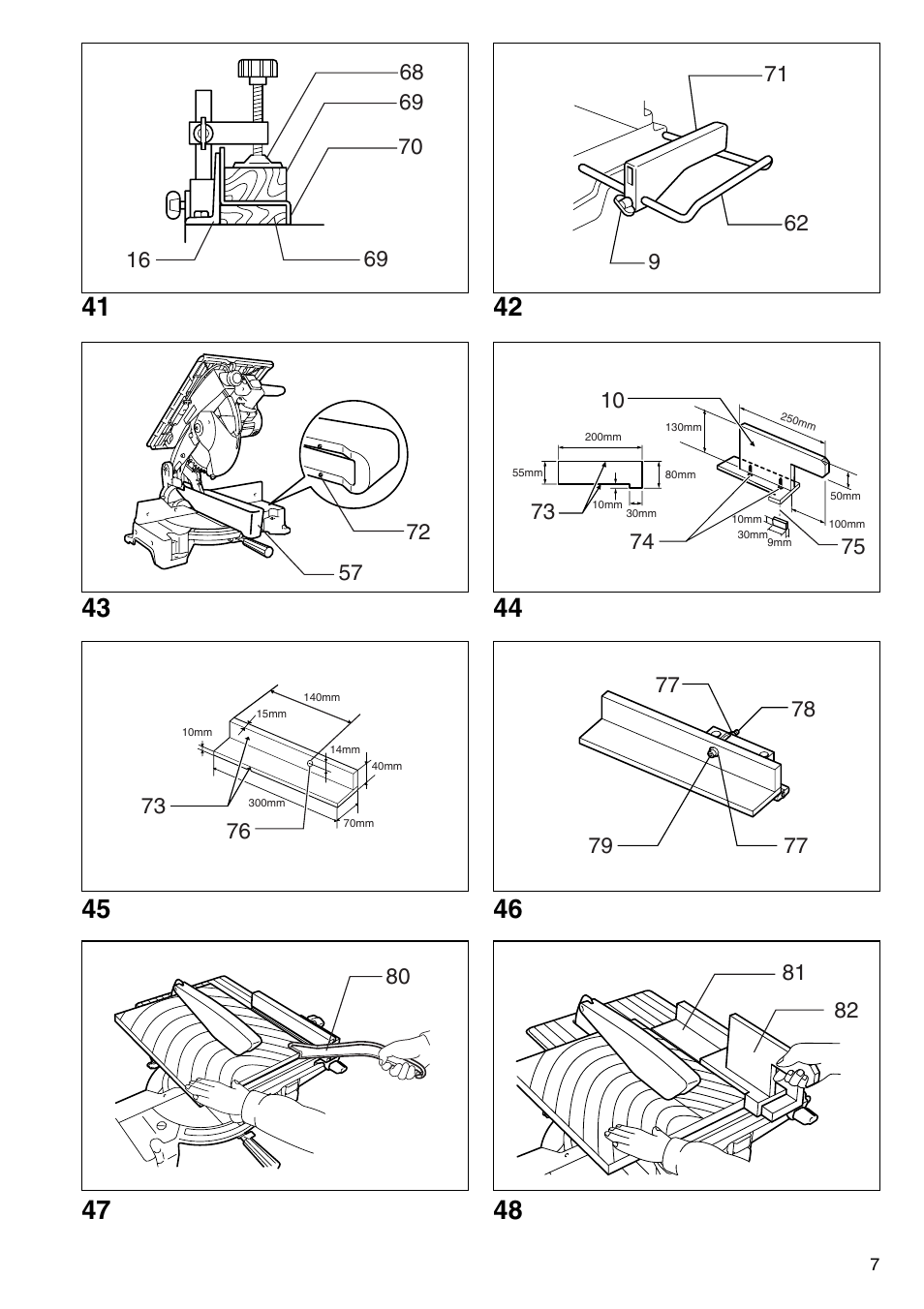 Makita LH1040F User Manual | Page 7 / 60