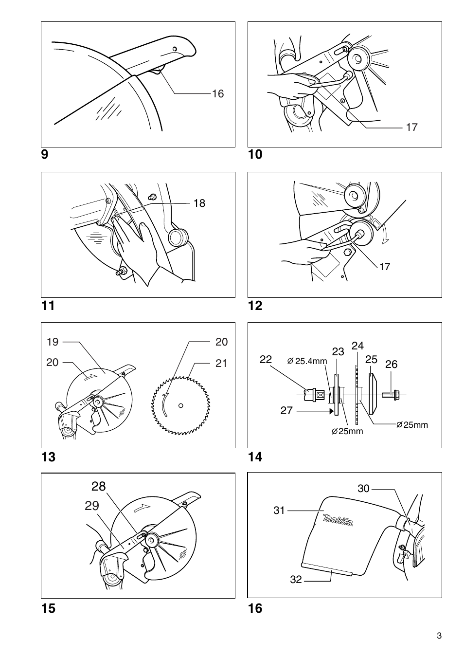 Makita LS1440 User Manual | Page 3 / 36