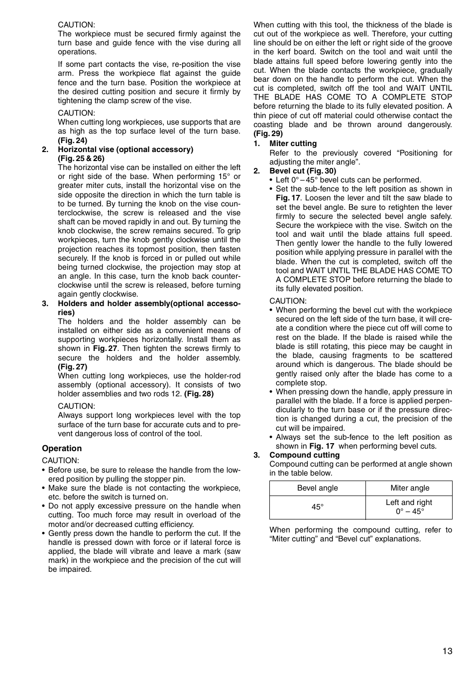 Makita LS1040F User Manual | Page 13 / 44