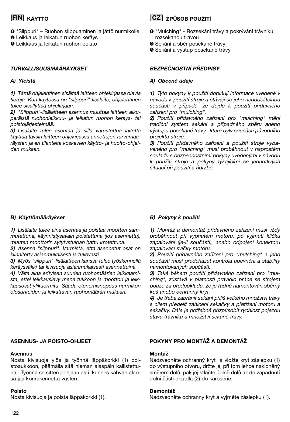 Makita PLM5115 User Manual | Page 122 / 132