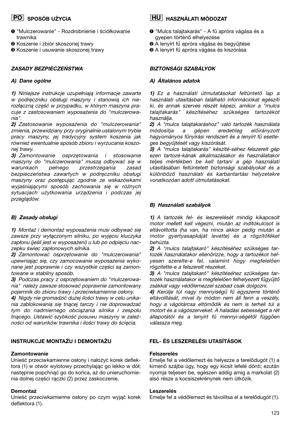 Makita PLM5115 User Manual | Page 123 / 132