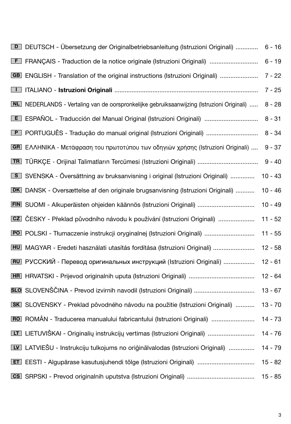 Makita PLM5115 User Manual | Page 3 / 132