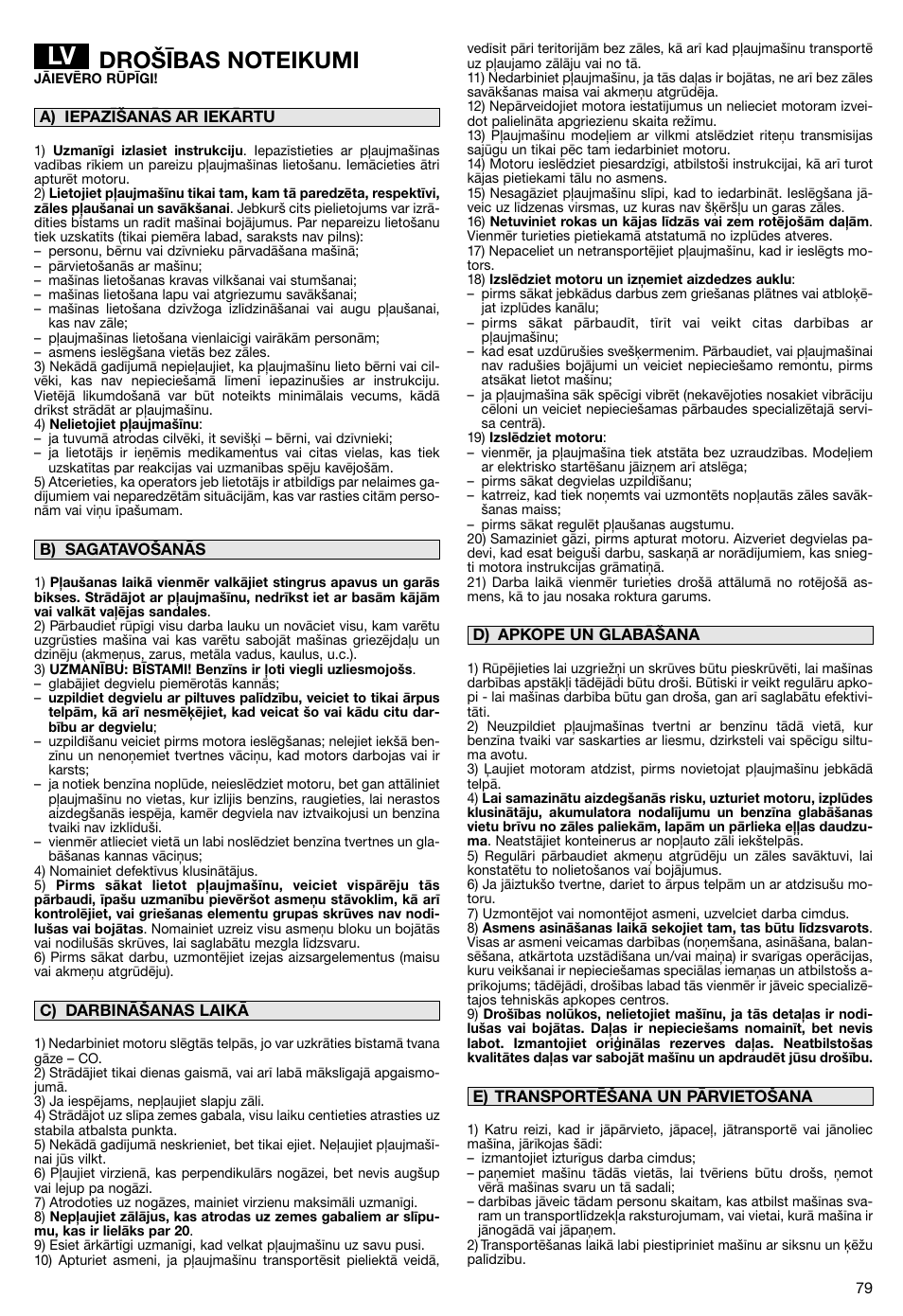 Makita PLM5115 User Manual | Page 79 / 132