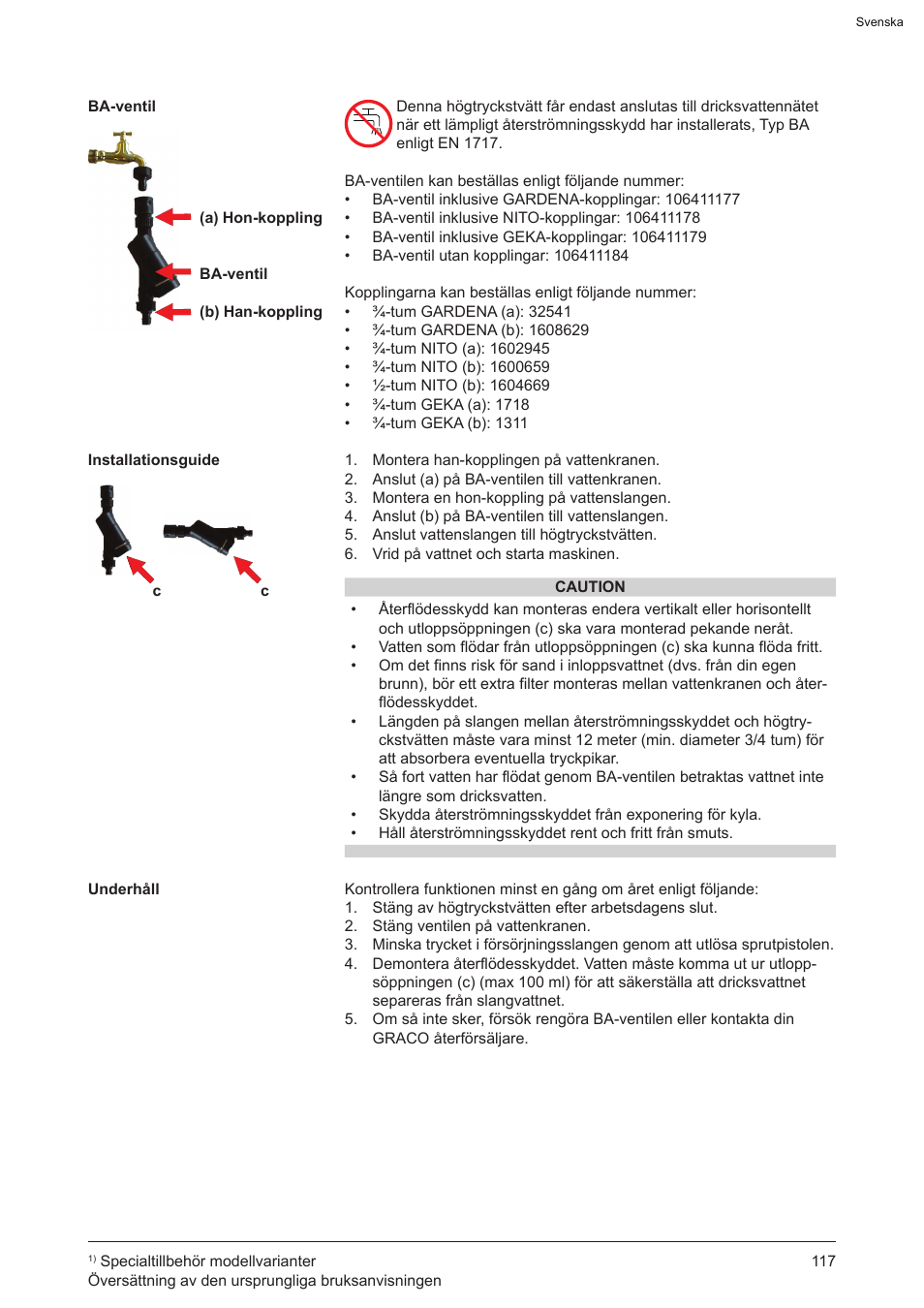 Graco AquaMax-E 3050 User Manual | Page 117 / 396