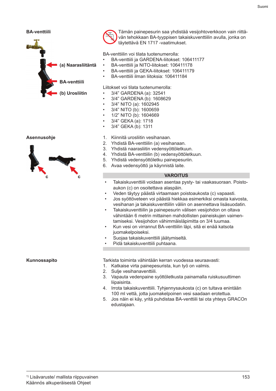 Graco AquaMax-E 3050 User Manual | Page 153 / 396