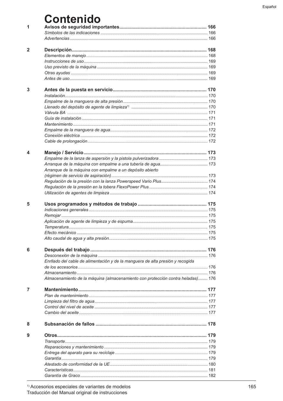 Graco AquaMax-E 3050 User Manual | Page 165 / 396