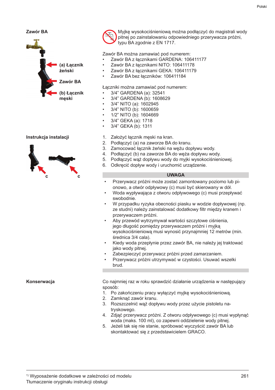 Graco AquaMax-E 3050 User Manual | Page 261 / 396
